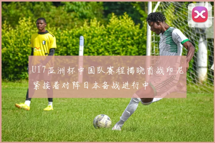 U17亚洲杯中国队赛程揭晓首战印尼紧接着对阵日本备战进行中